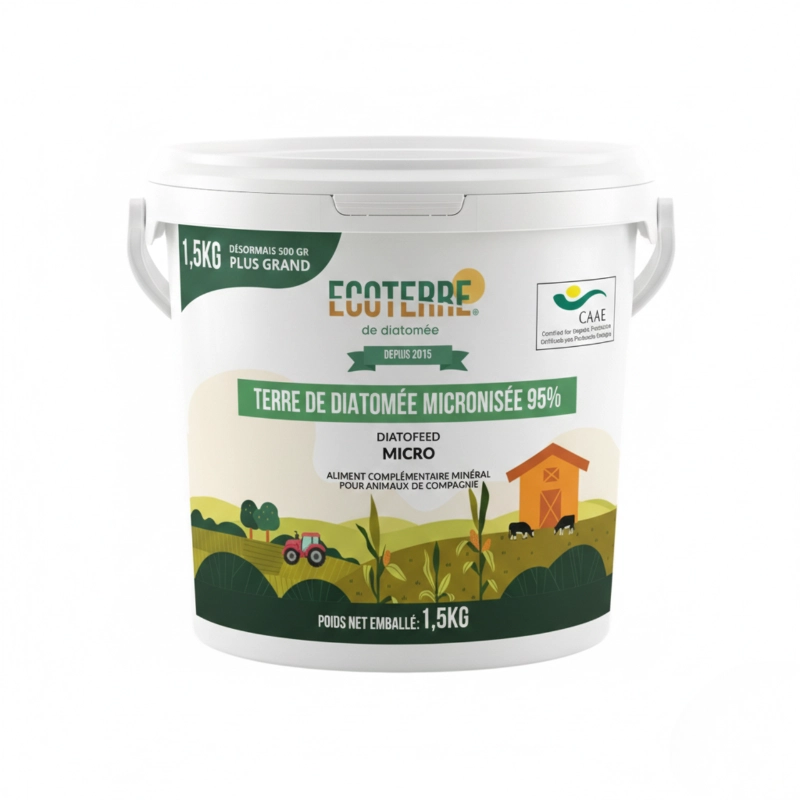 Terre de diatomée micronisée 1,5kg